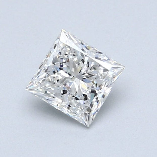 0.70 Carat E SI1 Princess Cut Diamond